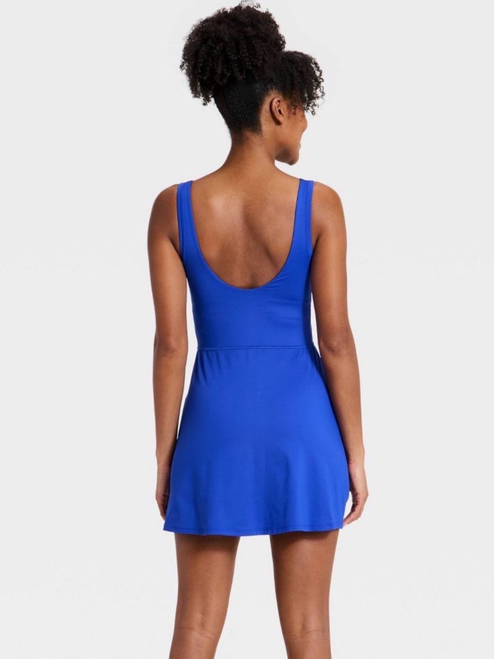All In Motion NWT Blue Knit High Neck Active Dress XXL Travel Tennis - Picture 4 of 7